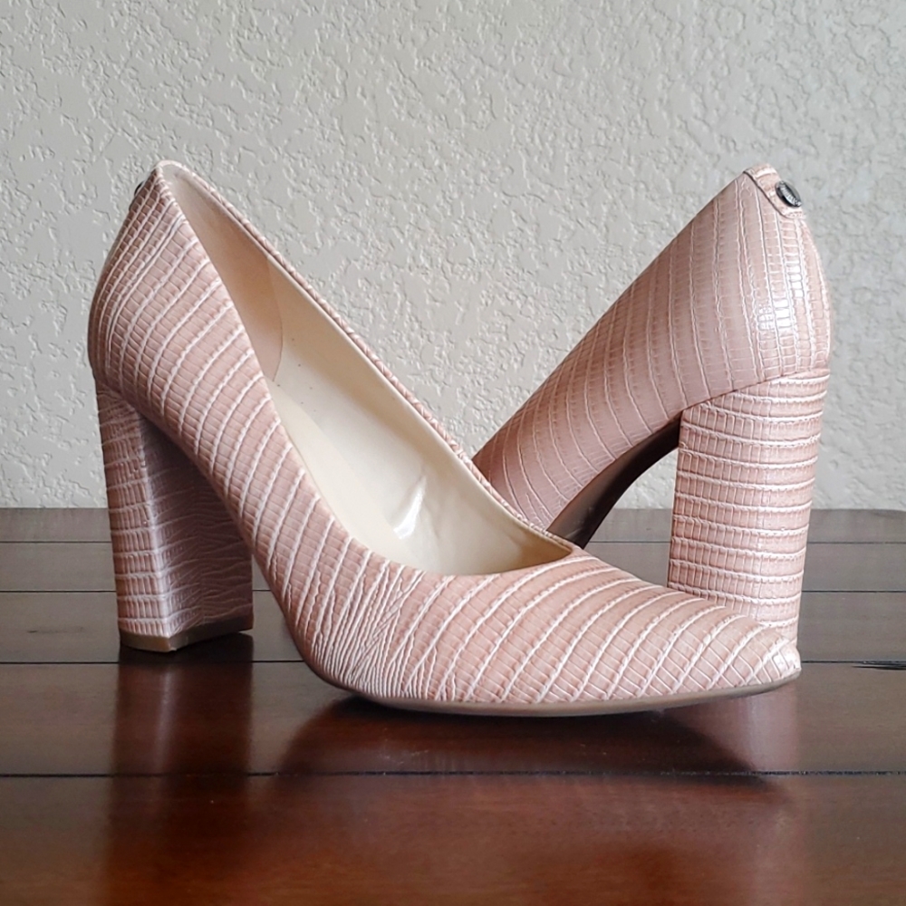 Nine West Astoria9x9 Block Heel Pump - 8M